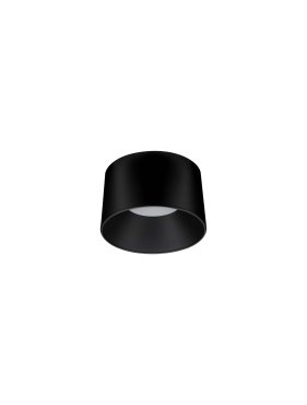 Nova Luce Atil - Deckenleuchte - Ø 35 x 22 cm - 24W LED inkl. - sand schwarz