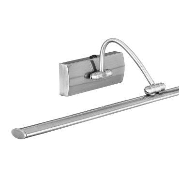 Searchlight LED Picture Lights - Wandleuchte mit Schalter - 38 x 11 cm - 3W LED inkl. - satiniert silber