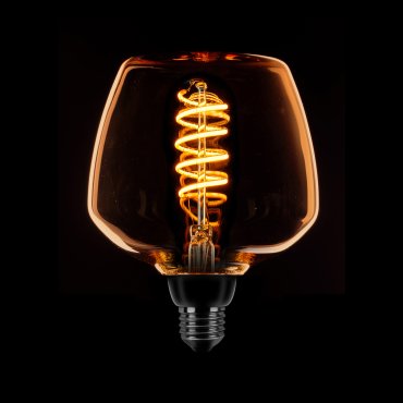 ETH LED Spiral Deco - E27 - dimmbar - 7,5W - gold