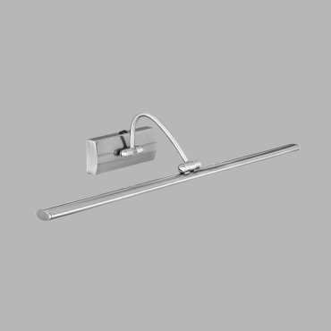 Searchlight LED Picture Lights - Wandleuchte mit Schalter - 64 x 11 cm - 5W LED inkl. - satiniert silber