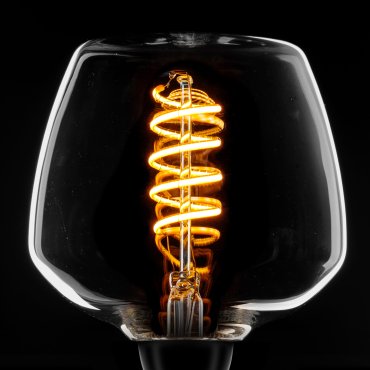 ETH LED-Spirale Deco - E27 - dimtone - 8W - 2700K bis 2200K - transparent