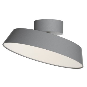 Design for the People Kaito 2 Dim - Deckenleuchte - Ø 30 x 12,8 cm - 10,5W dimmbar LED inkl. - grau