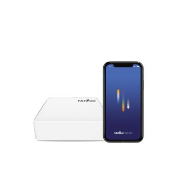 Nordlux Dual Smart Light Bridge - intelligente Beleuchtung - 6,6 x 6,6 x 1,8 cm - weiß