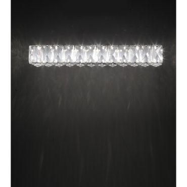 Nova Luce Corona - Wandleuchte - 40 x 7 x 7 cm - 8W LED inkl. - Chrom