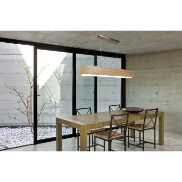 Searchlight Ash - Pendelleuchte - 115 x 12 x 160 cm - 20W LED inkl - hellbraun