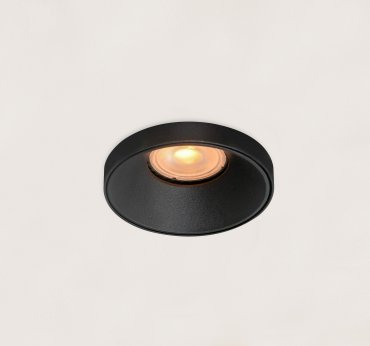 Artdelight Malmo - einbauspot - Ø 85 mm, Ø 75 mm einbaumaß - schwarz