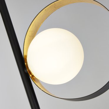 Searchlight Orbital - Stehleuchte - 148,5 x 40 x 23 cm - schwarz und gold