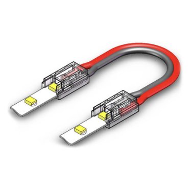 Leuchtenkönig - Doppelverbinder mit 15 cm Kabel - für einfarbigen 5 mm SMD-LED-Streifen
