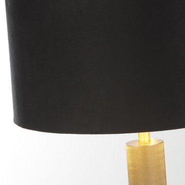 Searchlight London - Tischleuchte - Ø 40 x 63 cm - schwarz und gold