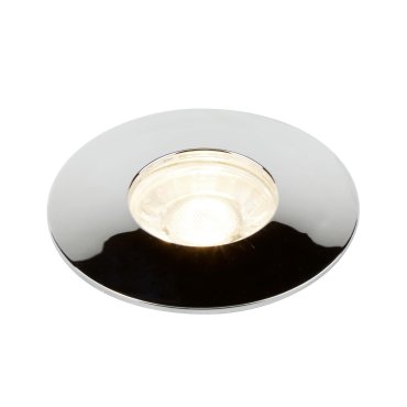 Searchlight Flush - 3er Set - Ø 100 mm, Ø 68 mm Einbaumaß - 3 x 4W LED inkl. - Chrom