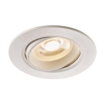 Nordlux Roar - einbauspot - Ø 85 mm, Ø 68 mm einbaumaß - 6,5W dimmbar LED inkl. - IP23 - weiß