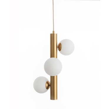 Nova Luce Jaklin - Hängeleuchte - Ø 31,5 x 150 cm - Messing antik