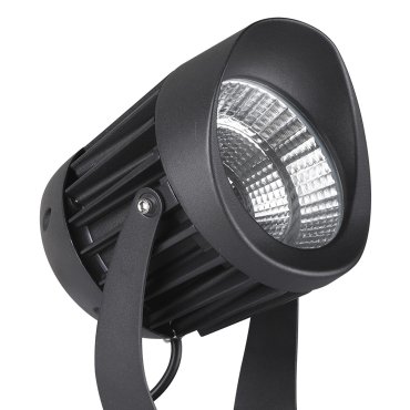 Nova Luce North - Bodenstrahler - Ø 12 x 18 cm - 20W LED inkl. - IP65 - schwarz