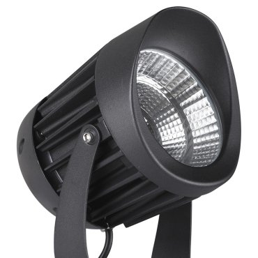 Nova Luce North - Bodenstrahler - Ø 9 x 9,5 cm - 10W LED inkl. - IP65 - schwarz