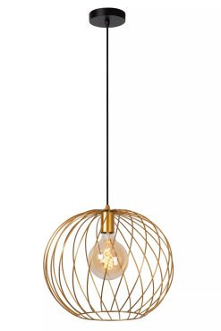Lucide Danza - Hängeleuchte - Ø 40 x 165 cm - gold