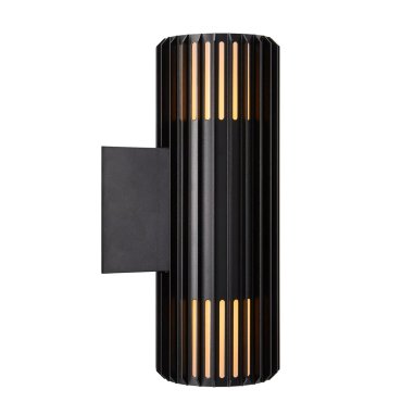 Nordlux Aludra N - Außenwandleuchte - 12,4 x 33,7 x 17,4 cm - IP54 - schwarz