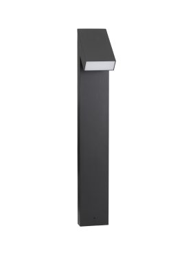 Nova Luce Brigitta - Gartenleuchte - 12 x 80 x 15,5 cm - 6W LED inkl. - IP65 - Sand schwarz
