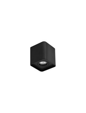 Nova Luce Monique - Deckenleuchte - 8,5 x 11,5 x 8,5 cm - Sand schwarz