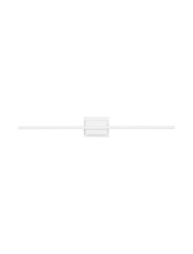 Nova Luce Azure - wandleuchte - 6,9 x 11,8 x 90,5 cm - 21W LED inkl. - sand weiß