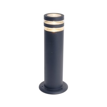 Lutec Focus - Gartenpfosten - Ø 10 x 40 cm - IP44 - dunkelgrau