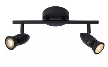 Lucide Caro - Aufbaustrahler - 32 x 9 x 13 cm - schwarz