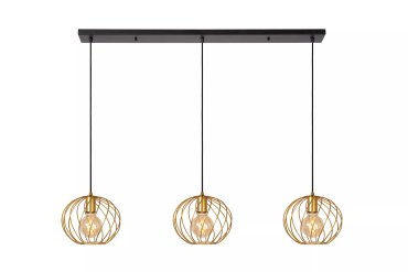 Lucide Danza - Hängeleuchte - 130 x 25 x 150 cm - gold