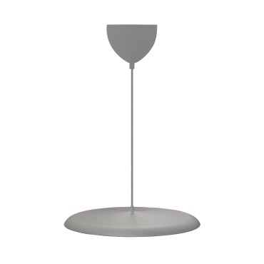 Design for the People Artist 40 - Hängeleuchte - Ø 40 x 306 cm - 25W dimmbar LED inkl. - grau