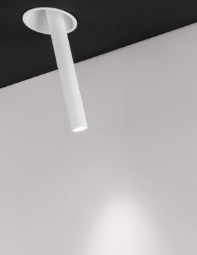 Nova Luce Zetan – Einbauspot – Ø - 92 mm, Ø 82 mm Einbaumaß – 5W LED inkl. – weiß