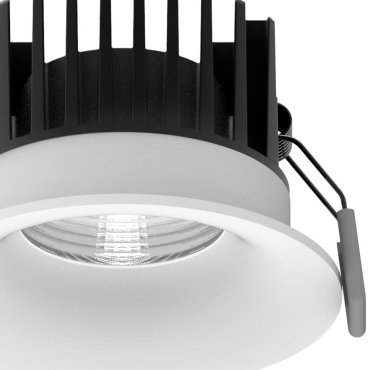 Nova Luce Blade - Einbaustrahler - Ø 85 mm, Ø 80 mm Einbaumaß - 12W LED inkl. - IP65 - weiß