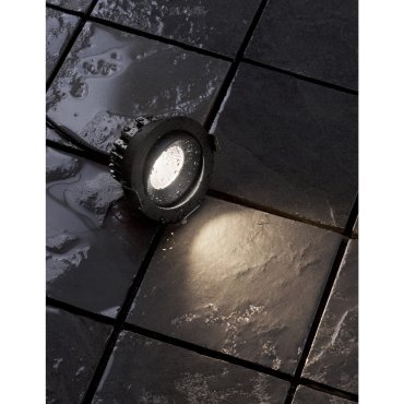 Nova Luce Blade - Einbaustrahler - Ø 90 mm, Ø 80 mm Einbaumaß - 12W LED inkl. - IP65 - schwarz