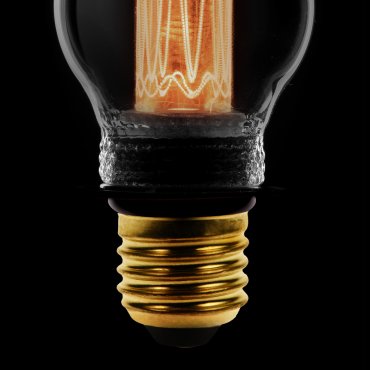 ETH LED Filament Ball - E27 - 2.3W dimmbar - 2000K - Rauch-Titan
