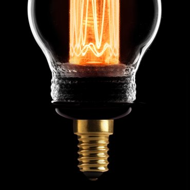 ETH LED Glühbirne - E14 - 2,3W dimmbar - 2000K - transparent