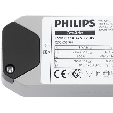 Nova Luce Treiber - 42Vdc / 230Vac - 15W
