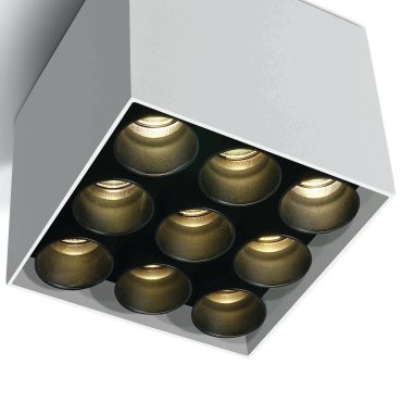 ONE Light Dark Light Ceiling Tubes - Deckenleuchte - 9,5 x 9,5 x 8,4 cm - 20W LED inkl. - weiß