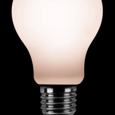 ETH Standard LED-Lampe - E27 - 8W dimmbar - 1800K - opal