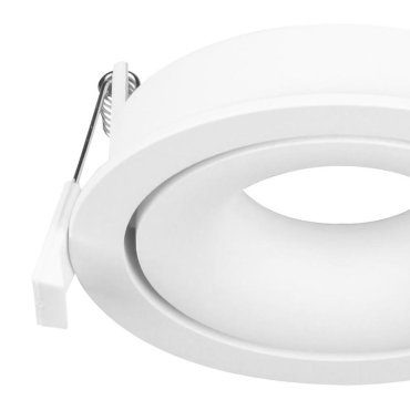 Nova Luce Enzo - Einbaustrahler - Ø 110 mm, Ø 105 mm Einbaumaß - weiß