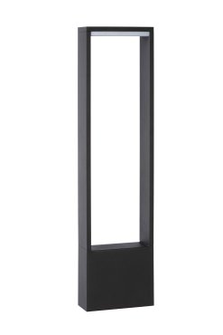 Lucide Goa - Gartenleuchte - 15 x 6 x 60 cm - 6,5W LED inkl. - IP54 - anthrazit