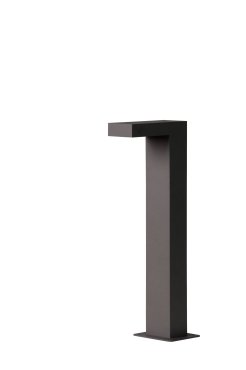 Lucide Texas II - Gartenleuchte - 6 x 15 x 40 cm - 6W LED inkl. - IP54 - anthrazit