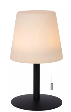 Lucide Rio - Tischleuchte - Ø 15,5 x 26 cm - 1,8W LED inkl. Dimmfunktion - RGB - IP44 - weiß