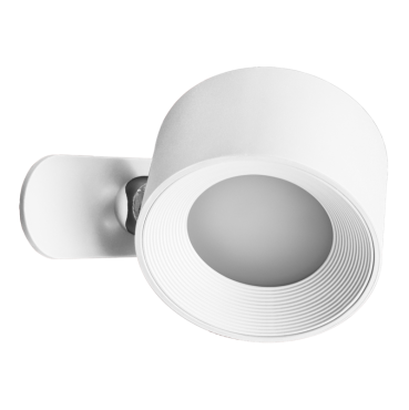 Century Italia Pixel - wiederaufladbare Tischleuchte mit Option Wandleuchte - 12 x 12,7 x 38,1 cm - 1,8W dimmbare LED inkl - weiß