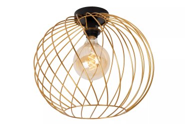 Lucide Danza - Deckenleuchte - Ø 40 x 35,5 cm - gold