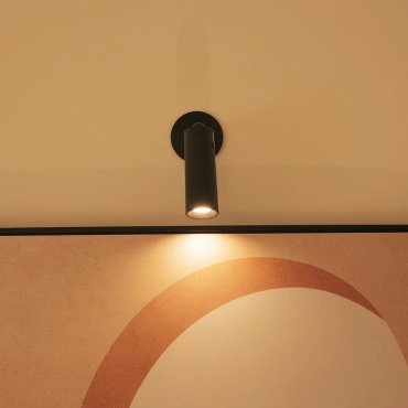 New Garden Roll 4 - wiederaufladbarer Aufbaustrahler - Ø4 x 12 cm - 3W dimmbare LED inkl. - schwarz