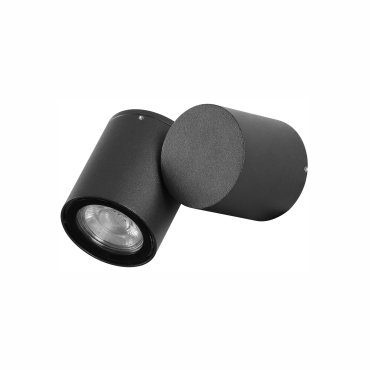 Nova Luce Focus - Aufbaustrahler - 6 x 11,5 x 9,5 cm - IP54 - schwarz