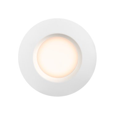Nordlux Tiaki - Einbaustrahler - Ø 85 mm, Ø 72 mm Einbaugröße - 2 Stufen Dimmer - 5,7-8,6W LED inkl. - IP65 - weiß