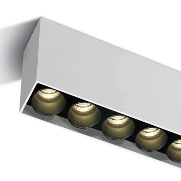 AUSSTELLUNGSSTÜCK - ONE Light Dark Light Ceiling Tubes - Deckenleuchte - 18,5 x 3,5 x 8,4 cm - 15W LED inkl. - weiß