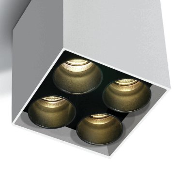 ONE Light Dark Light Ceiling Tubes - Deckenleuchte - 6,4 x 6,4 x 8,4 cm - 10W LED inkl. - weiß