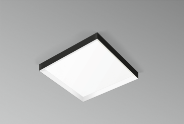 Century Italia Kit - Aufputzrahmen für LED-Panels - 60 x 60 x 4,3 - schwarz