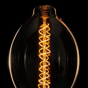 ETH Zeppelin XXL Spiral LED - E27 - 8W dimmbar - 2200K - gold