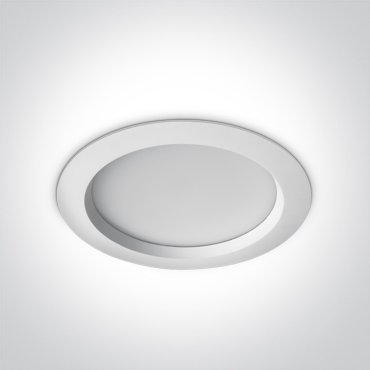 ONE Light Bathroom Downlights - Einbaustrahler - Ø 228 mm, Ø 210 mm Einbaumaß - 25W LED inkl. - IP54 - weiß - einstellbare Lichtfarbe
