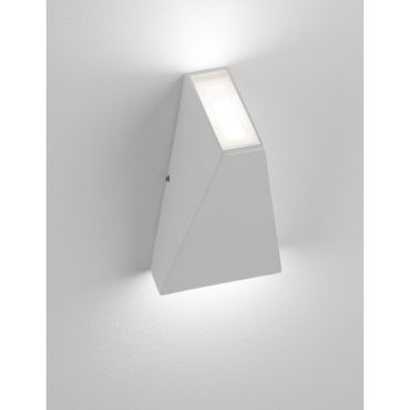 Nova Luce Miley - Wandleuchte - 7,4 x 7,4 x 13,6 cm - 6W LED inkl. - IP54 - sandweiß
